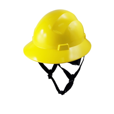 Ge Hard Hat, 329, HDPE, 4 Point Ratchet, Yellow GH329Y